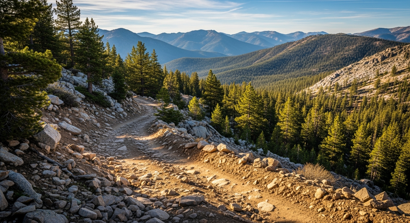 Off-road trails and outdoor recreation in Lockwood Valley